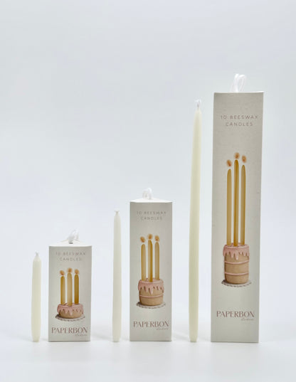 Short but Mighty Hand-Dipped Candles