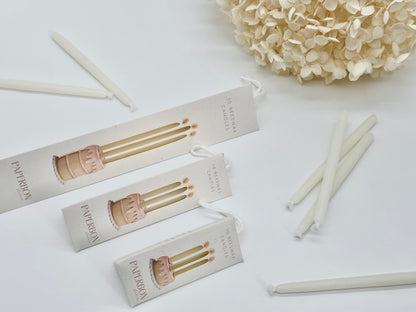 Short but Mighty Hand-Dipped Candles