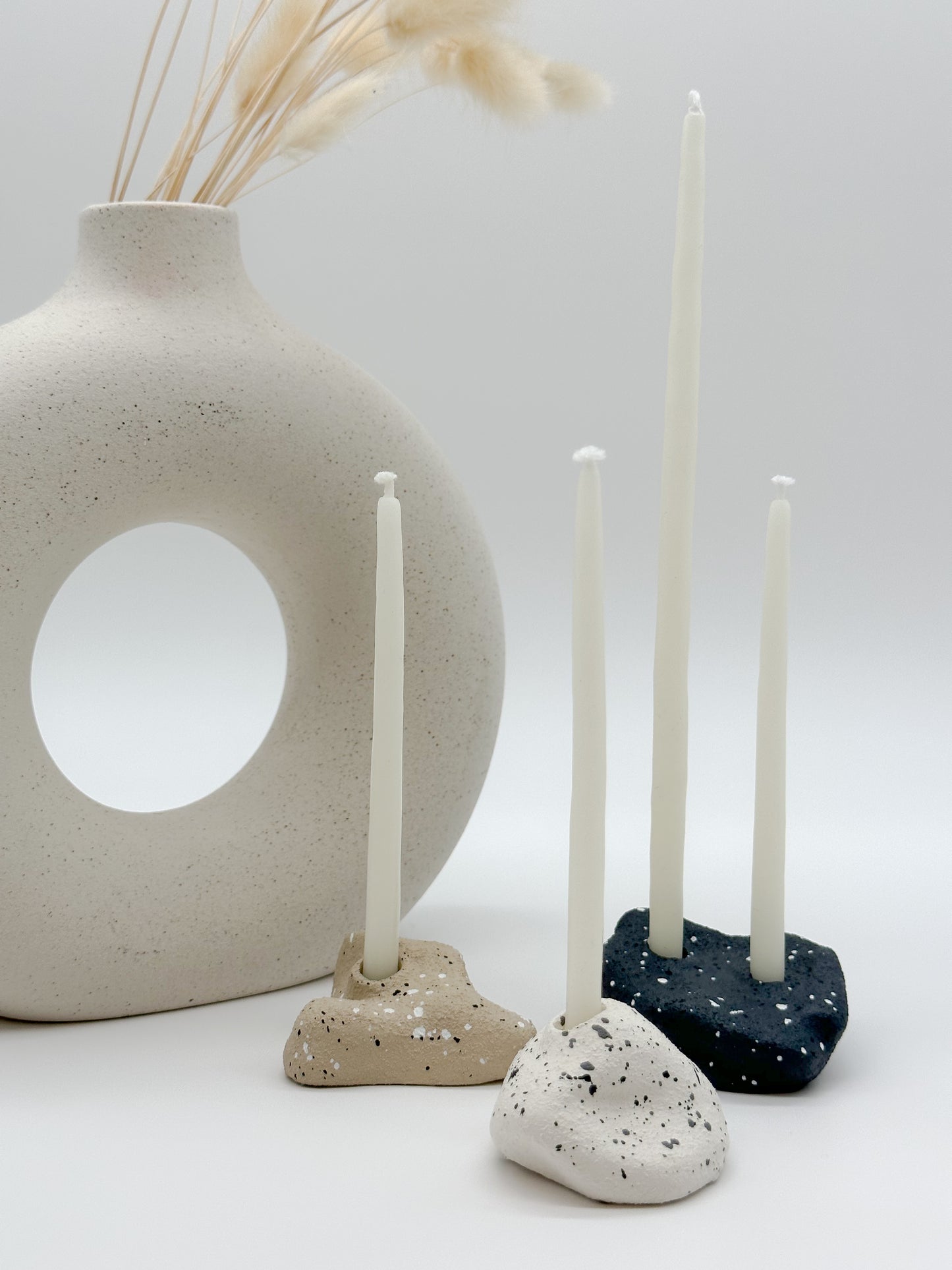 Pebble Candle Holders
