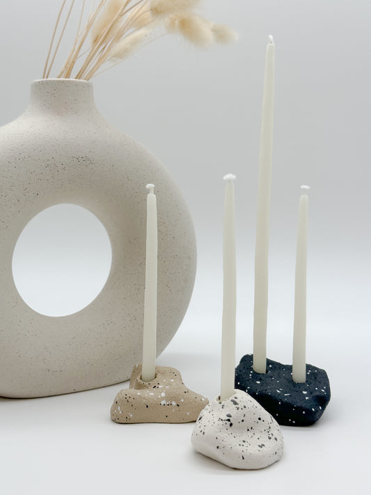 Pebble Candle Holders