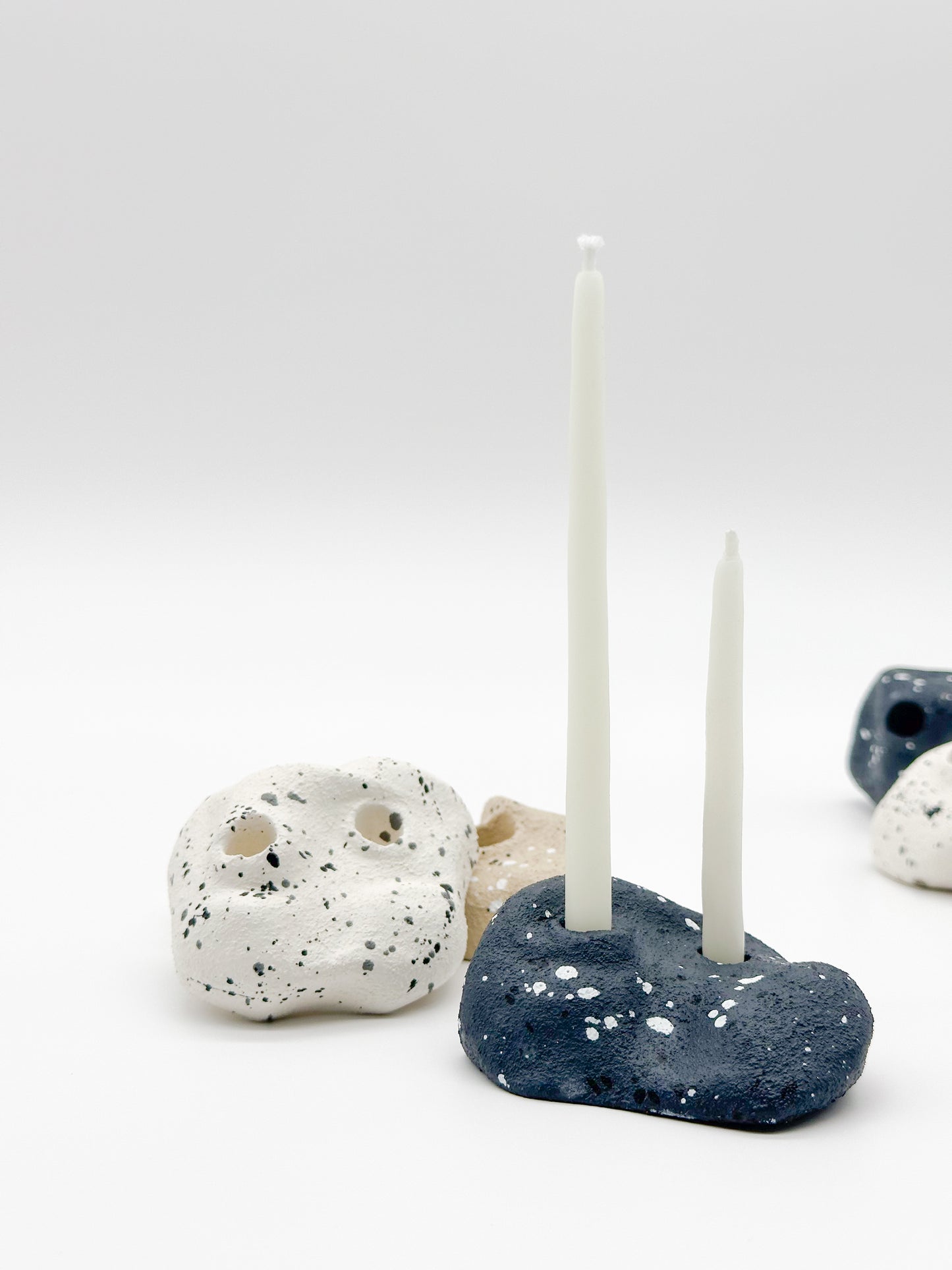 Pebble Candle Holders