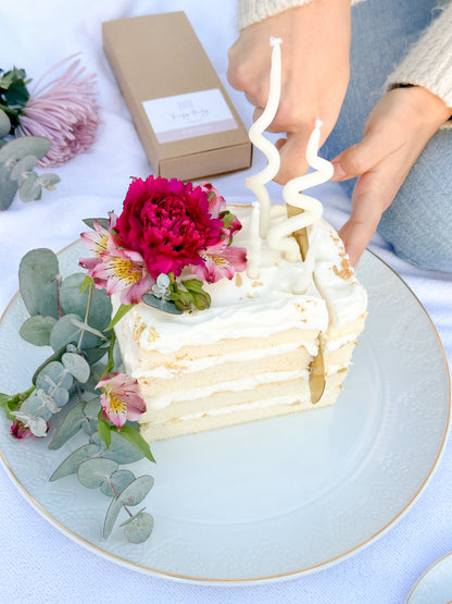 Funky Party Hand-Dipped Candles