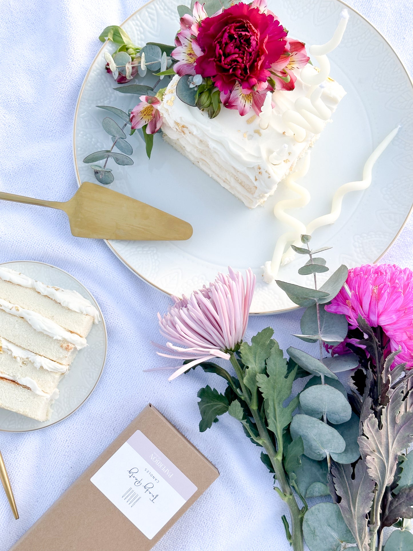Funky Party Hand-Dipped Candles