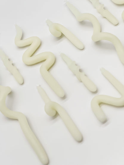 Funky Party Hand-Dipped Candles